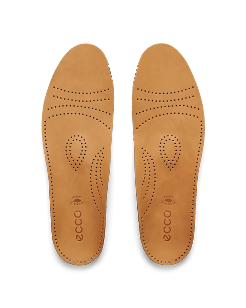 Męskie wkładki premium do butów ECCO® Support - Brązowy - M