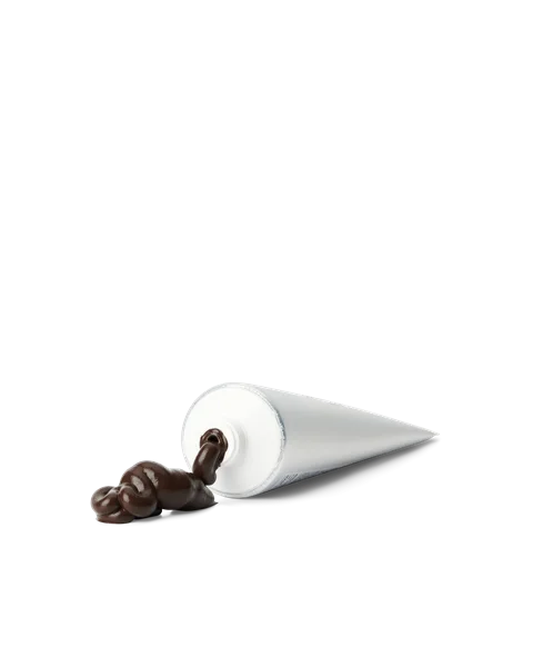 Vyživující krém na obuv ECCO® Smooth Leather Cream - Hnědá  - D1