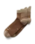 Unisex ECCO® Functional Ankle Socks - Brown - M