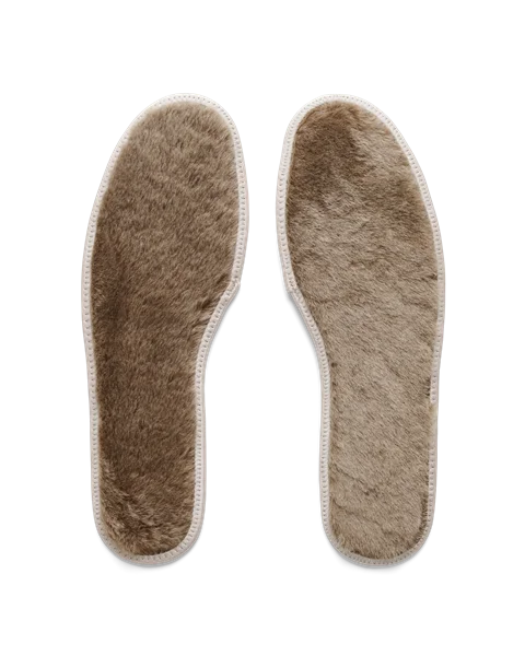 Ženski stopalni vložek iz ovčje kože ECCO® Comfort - Bež - M