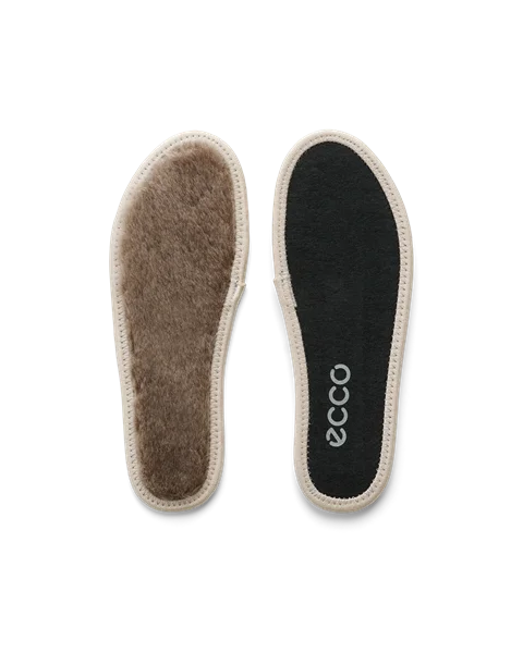 ECCO® Comfort Innersula lammskinn - Beige - D1