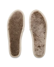 ECCO® Comfort semelle intérieure chaussure en cuir d'agneau - Beige - M