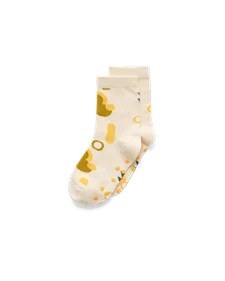 ECCO® unisex halvhøye sokker - Beige - M
