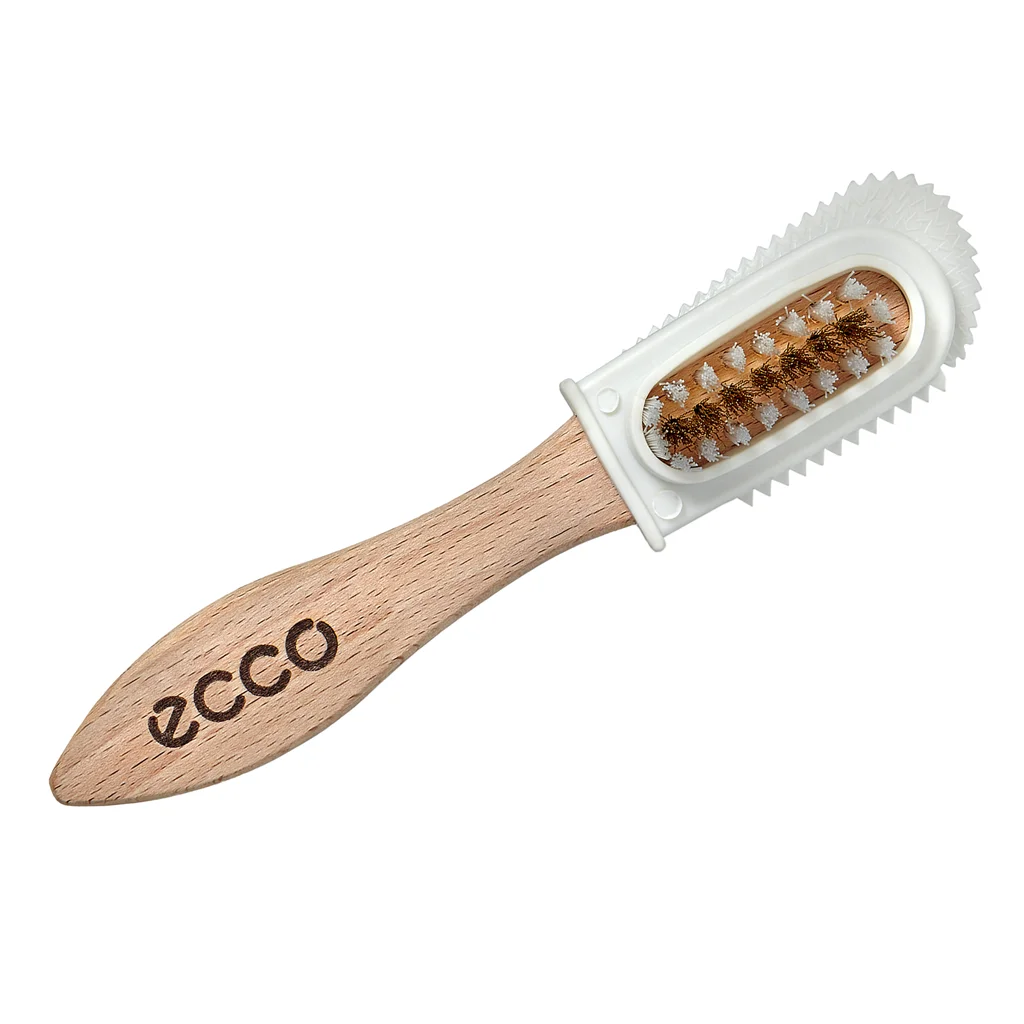 ECCO® Suede & Nubuck Shoe Brush - skobørste til ruskind nubuck | Beige