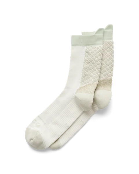 ECCO® praktiškos kojinės iki pusės blauzdų unisex - Rusvai gelsvas - M