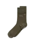 ECCO® Longlife Unisex Halbhohe Socken - Grün - M