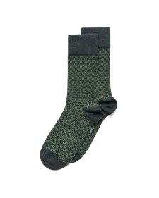 ECCO® chaussettes mi-hautes pour homme - Vert - M