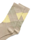 ECCO® Damen Halbhohe Socken - Grün - D1