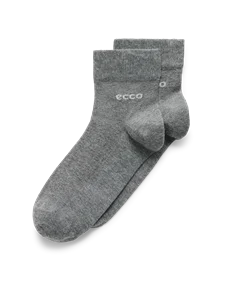 ECCO® Longlife chaussettes basses unisex - Gris - M