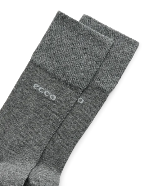 ECCO® Longlife unisex halvhøye sokker - grå - D1