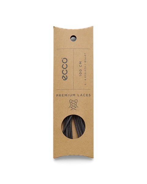 ECCO Round Laces - Grey - O