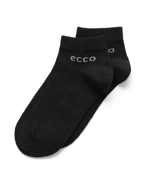 ECCO® Play strømper med kort skaft (2-pak) til unisex - Flerfarvet - D1