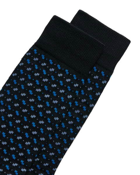 Pánske stredne vysoké ponožky (3 páry) ECCO® - Viacfarebná - D1
