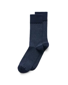 ECCO® Classic mid-cut strømper til herrer - Marineblå - M