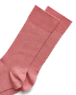 ECCO® Casual Dames geribbelde mid-cut sokken - Pink - D1