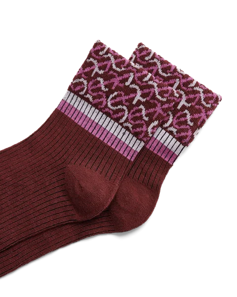 ECCO® Damen Knöchelsocken - Rot - D1