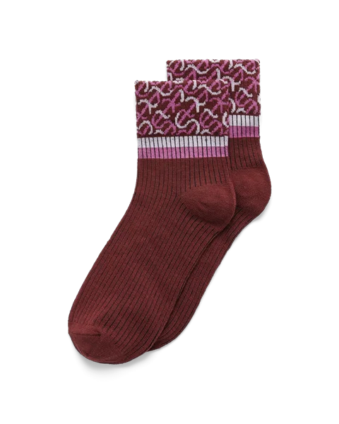 ECCO® Damen Knöchelsocken - Rot - M