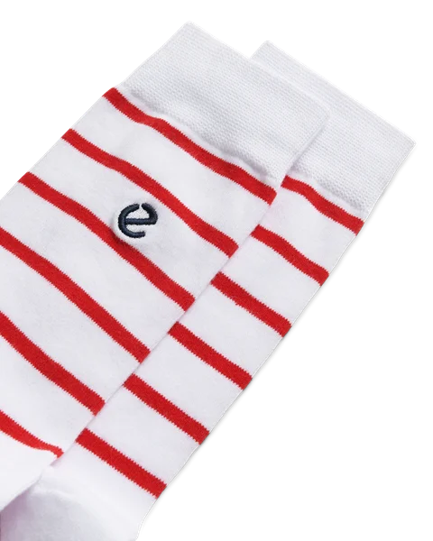 ECCO® Casual dame sokker - rød - D1
