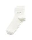 Unisex členkové ponožky členky ECCO® Longlife - Biela - M