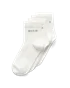 ECCO® Play Unisex halfhoge alledaagse sokken (2 paar) - Wit - M