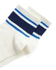 ECCO® Retro unisex rövid szárú zokni (2db) - Fehér - D2