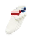 ECCO® Retro Unisex lage sokken (2-Pack) - Wit - M