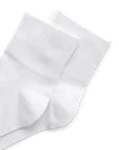 Unisex kotníkové ponožky (balení po 2 párech) ECCO® Retro - Bílá - D1