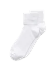 Unisex kotníkové ponožky (balení po 2 párech) ECCO® Retro - Bílá - M