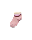 Unisex retro kotníkové ponožky (balení po 2 párech) ECCO® Play - Růžová  - D1