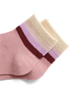 ECCO® Play retro stiliaus kojinės iki kulkšnies vaikams (2 poros) unisex - Pink - D2