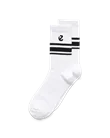 Unisex stredne vysoké ponožky (3 páry) ECCO® - Biela - D1
