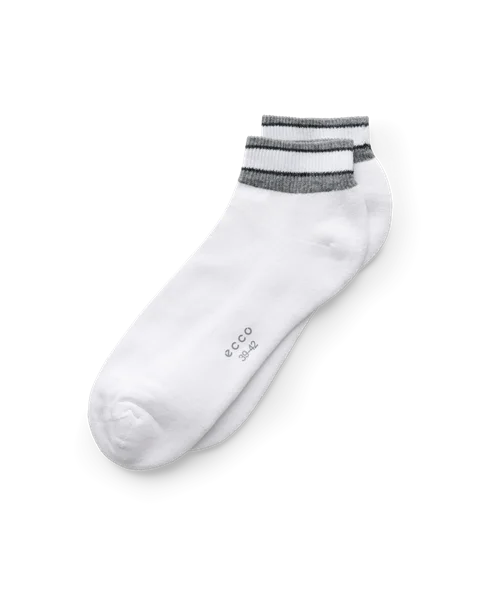 ECCO Retro Low Cut 2-Pack - Baltas - D1