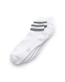 ECCO Retro Low Cut 2-Pack - Baltas - M