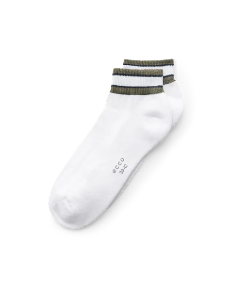 ECCO Retro Low Cut 2-Pack - Hvit - D1