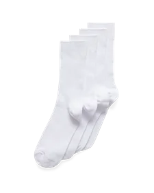 ECCO® Casual strømper til unisex - Hvid - M