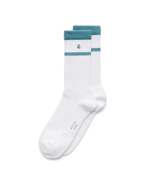 Unisex ECCO® Casual Socks - White - M