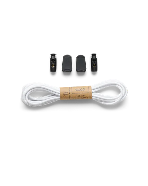 Błyskawiczne sznurówki bez wiązania ECCO® Fast Lock - Biały - I