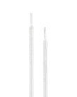 ECCO® Flat Flache Schnürsenkel - Weiß - D1