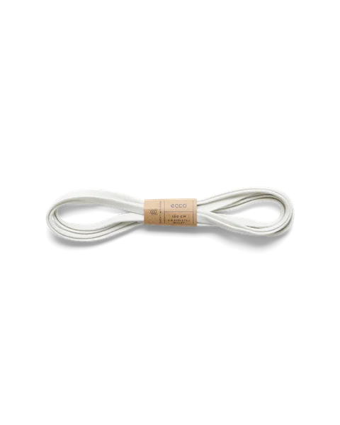 ECCO® Flat Laces - White - M