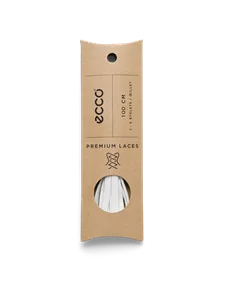 ECCO® Elastic Flat flade elastiske snørebånd - Hvid - O