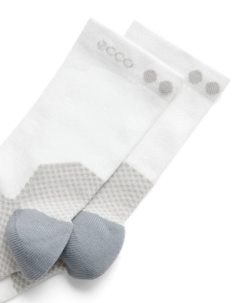 Unisex ponožky v klasické délce ECCO® Tour Lite - Bílá - D1