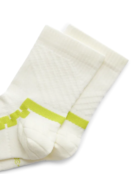ECCO® unisex funksjonelle halvhøye sokker - Hvit - D1