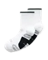 Unisex ECCO® Mid-Cut Socks - White - M