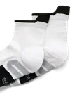 ECCO® chaussettes basses unisex - Blanc - D1