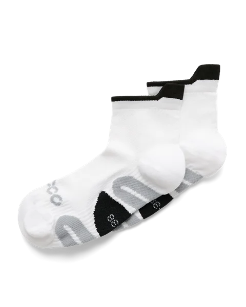 ECCO® Unisex Knöchelsocken - Weiß - M