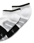 Unisex ECCO® Functional No-Show Socks - White - D1