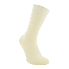 Dámské lesklé žebrované ponožky střední délky ECCO® Vibe - Žlutá - Main