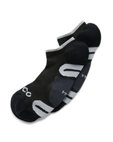 ECCO® Unisex No-Show-Funktionssocken - Schwarz - M