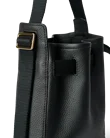 ECCO® Sail Hobo-Tasche aus Leder - Schwarz - D1