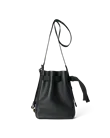ECCO® Sail Hobo-Tasche aus Leder - Schwarz - D3